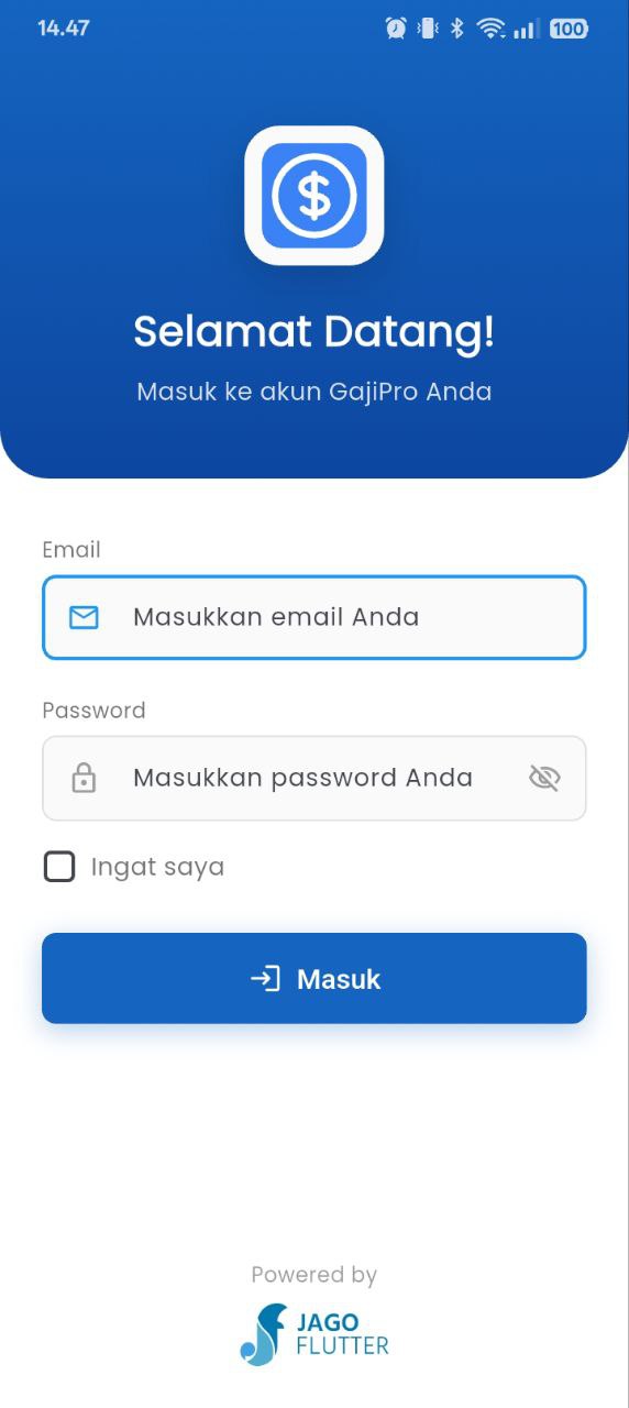 Gajian Mobile App Screenshot 2